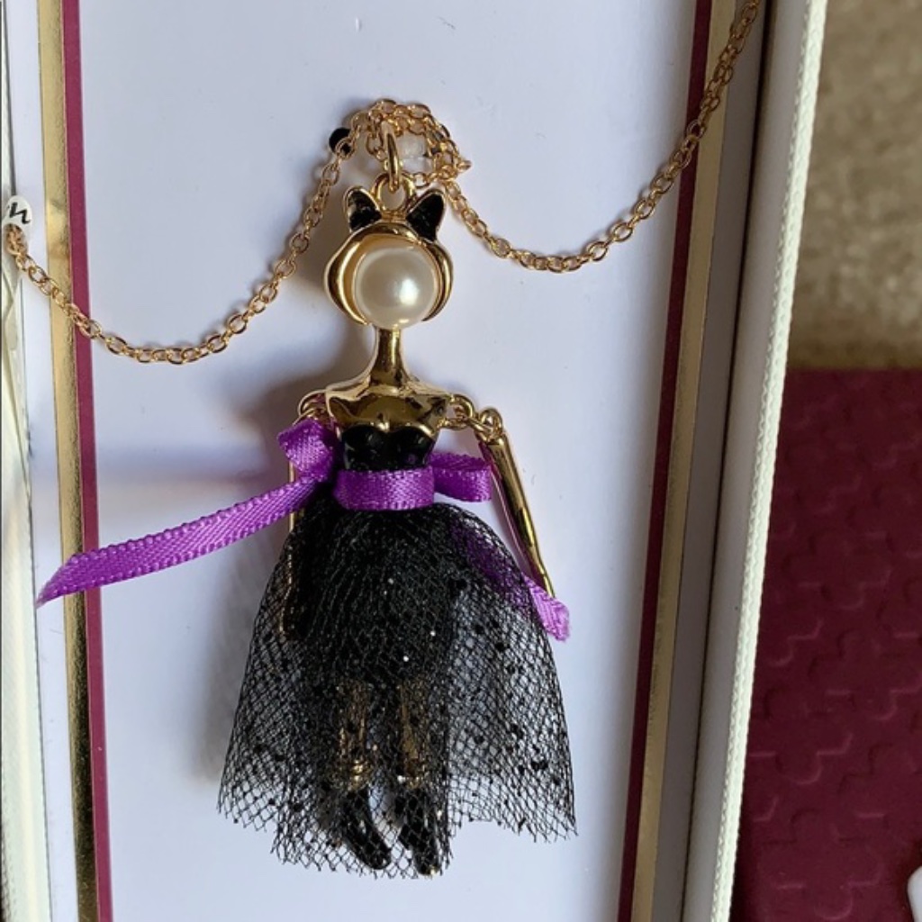 Bella Jack Long Ballerina Necklace 29$